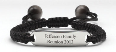 Family Matters Personalized Engraved Bracelet
