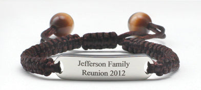 Family Matters Personalized Engraved Bracelet